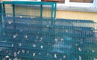Zäune aus Doppelstabmatten