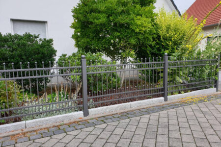 Zaun bauen